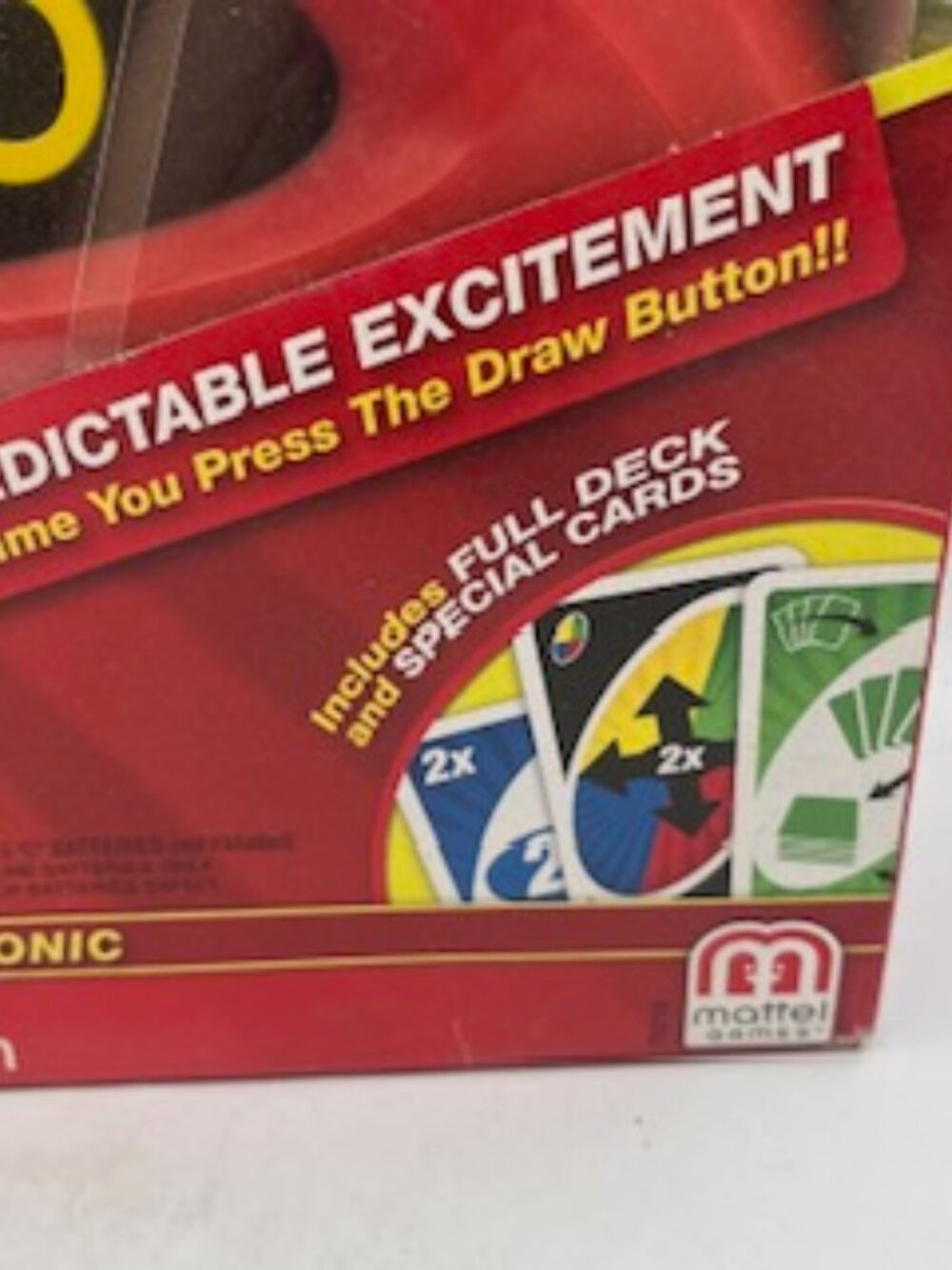 NEW UNO Attack Mattel Game Electric Card-Shooting Launcher 2 - 10 players age 7+ - Picture 7 of 8